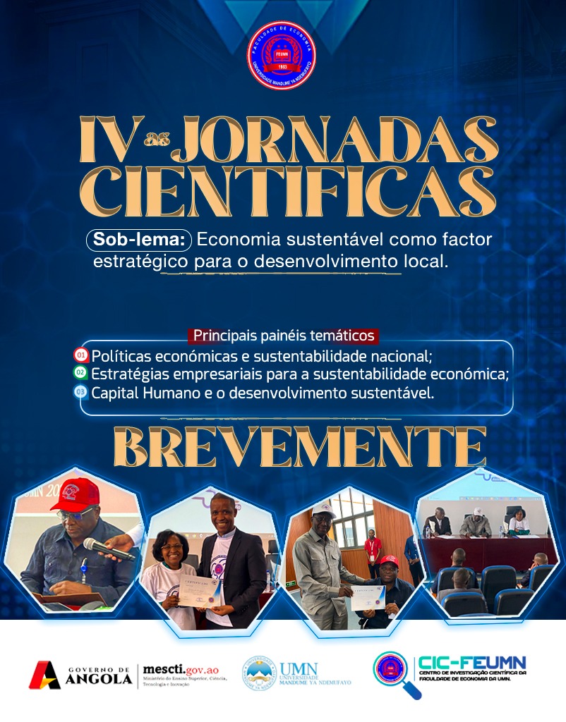 Imagem: Faculdade de Economia da UMN Prepara as Suas IV.ªs Jornadas Científicas com Foco no Desenvolvimento Sustentável