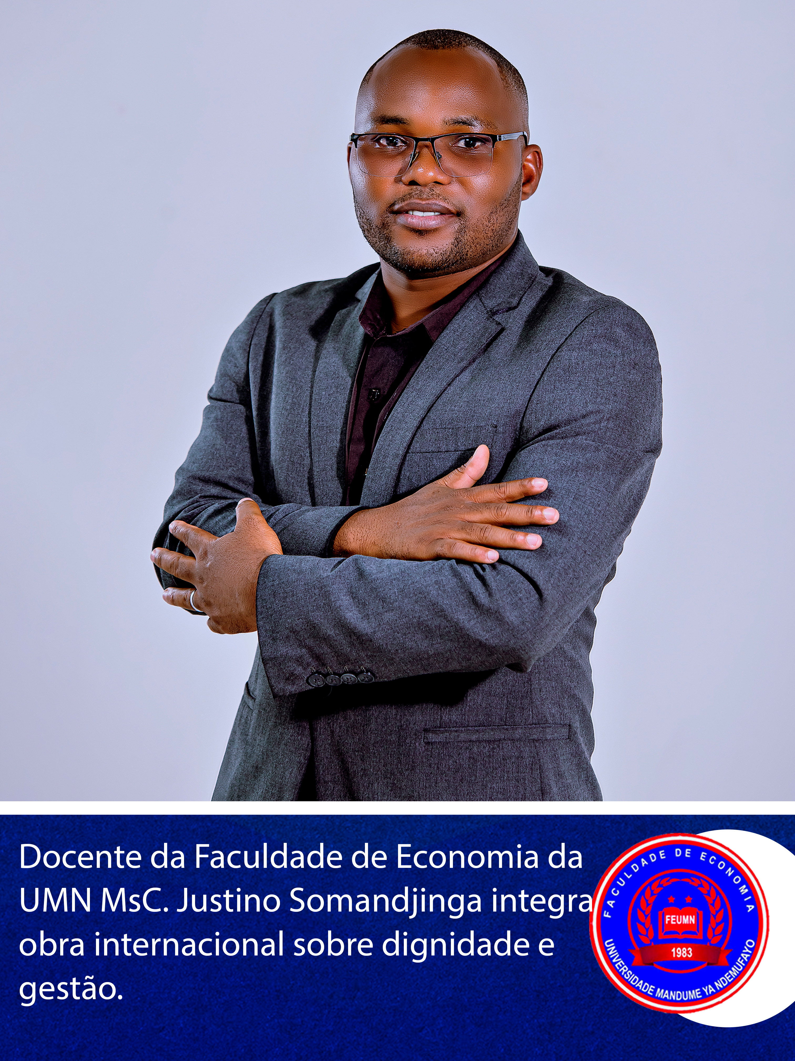 Imagem: Docente da Faculdade de Economia da UMN integra obra internacional sobre dignidade e gestão